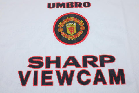 Manchester United Away White 96/97