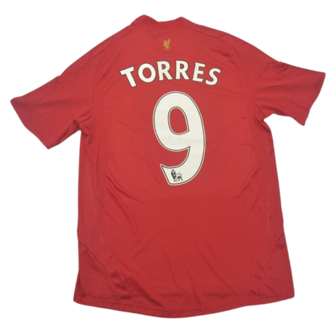 Liverpool Home 09/10 "Torres" Nº 9