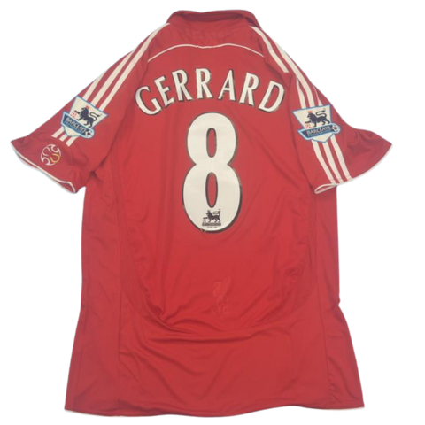 Liverpool Home 06/08 "Gerrard" Nº 8