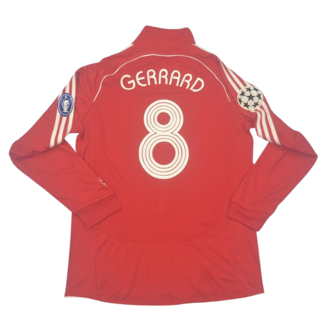 Liverpool Home Long Sleeve 06/08 "Gerrard" Nº 8