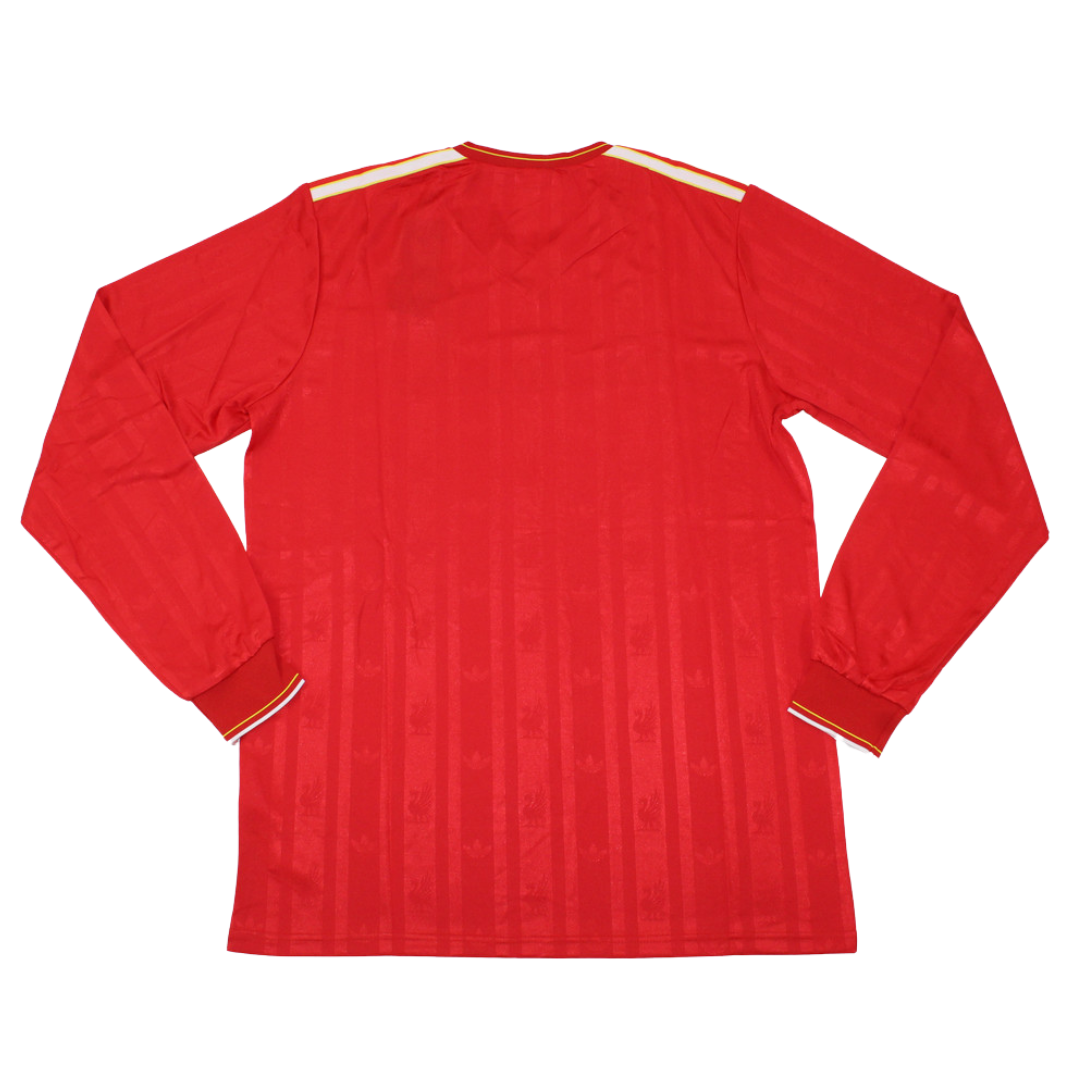 Liverpool Home Double Winners Long Sleeve 85/86