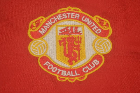 Manchester United Home Long Sleeve 86/88