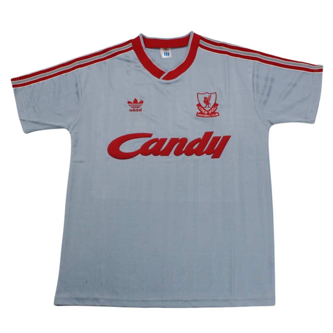 Liverpool Away Gray 88/89