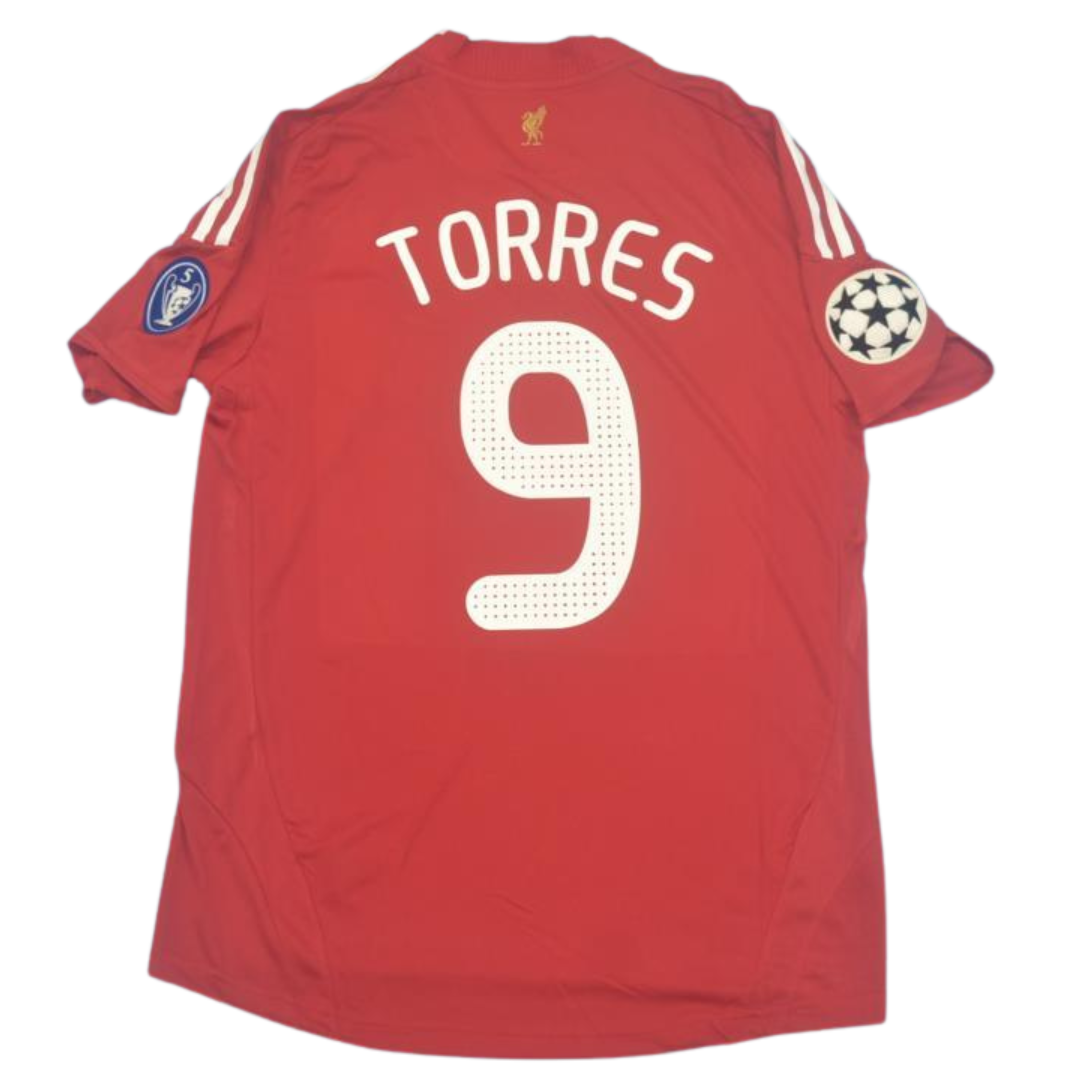 Liverpool Home 09/10 "Torres" Nº 9