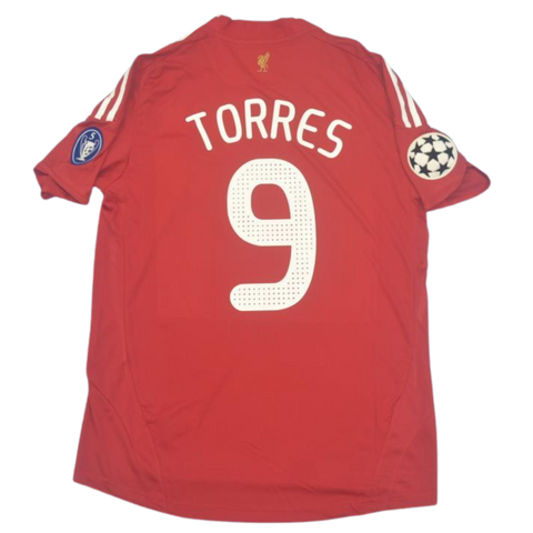 Liverpool Home 09/10 "Torres" Nº 9