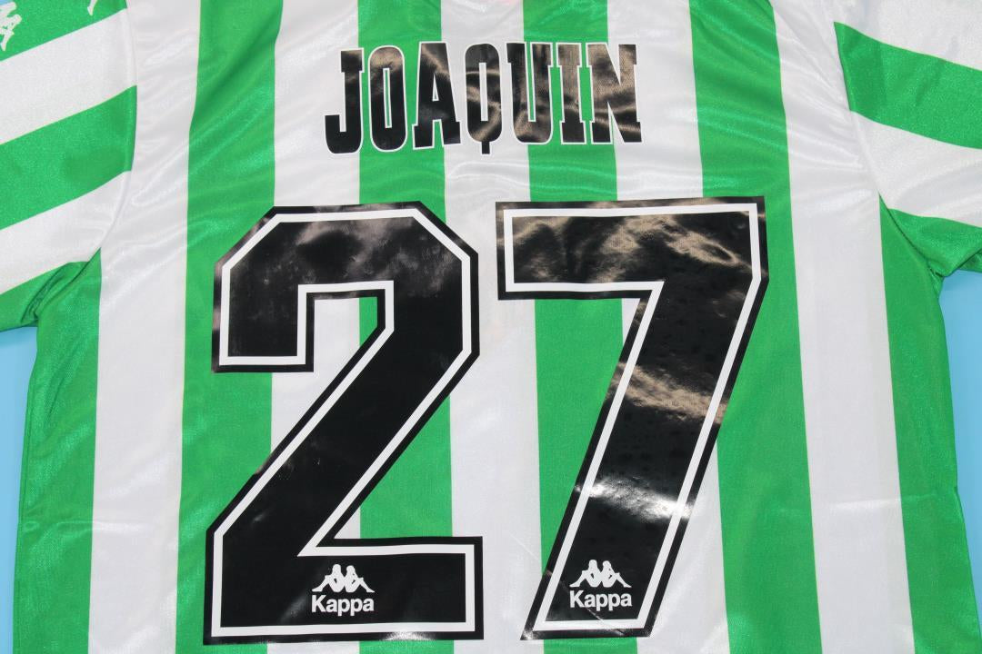 Betis Home 99/00 "Joaquim" Nº 27