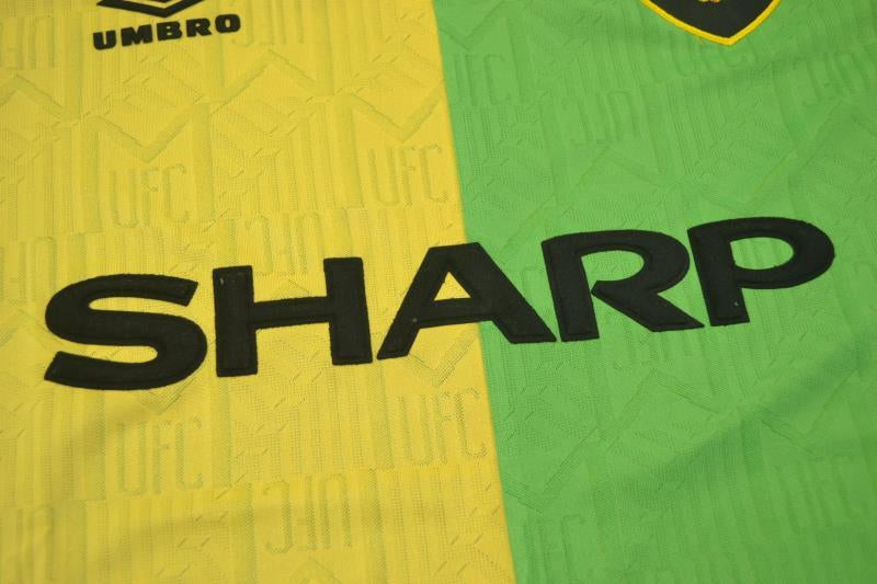 Manchester United Away Green Yellow 92/94 "Ince" Nº 8