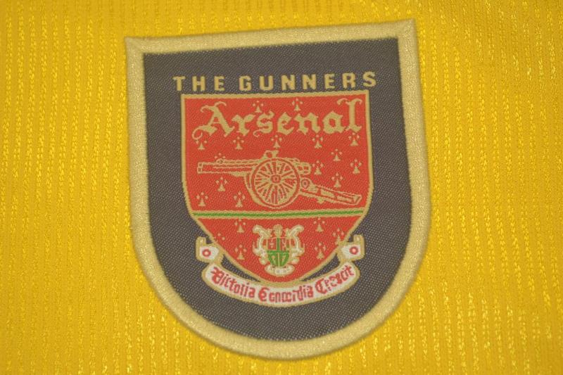 Arsenal Away Yellow 00/01