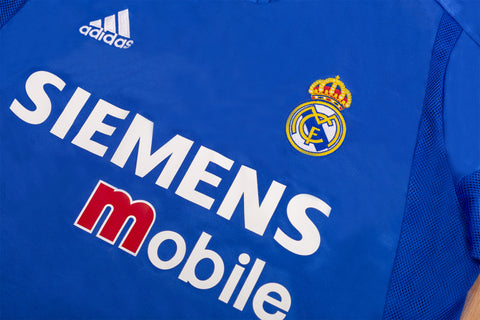 Real Madrid Away Blue 04/05