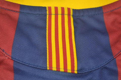 Barcelona Home Long Sleeve 10/11 "David Villa" Nº 7