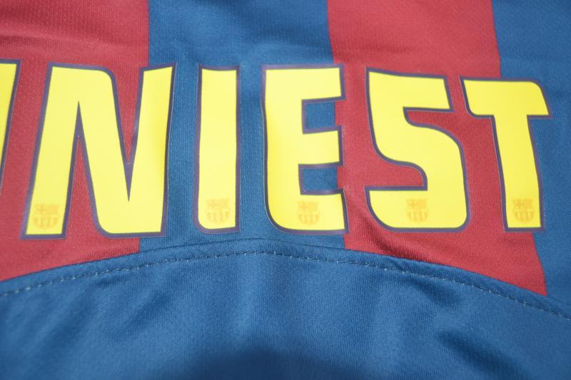 Barcelona Home 2006 "A. Iniesta" Nº 24