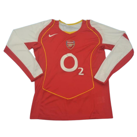 Arsenal Home Long Sleeve 04/05 "Henry" Nº 14