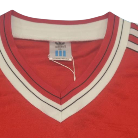 Manchester United Home Long Sleeve 86/88