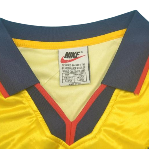 Arsenal Away Yellow 97/99 "Bergkamp"