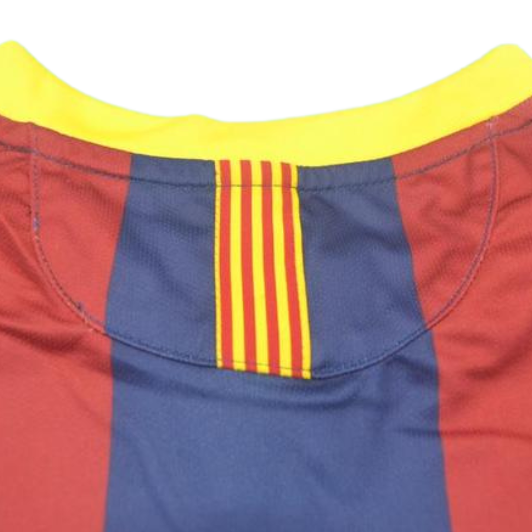 Barcelona Home Long Sleeve 10/11 "David Villa" Nº 7