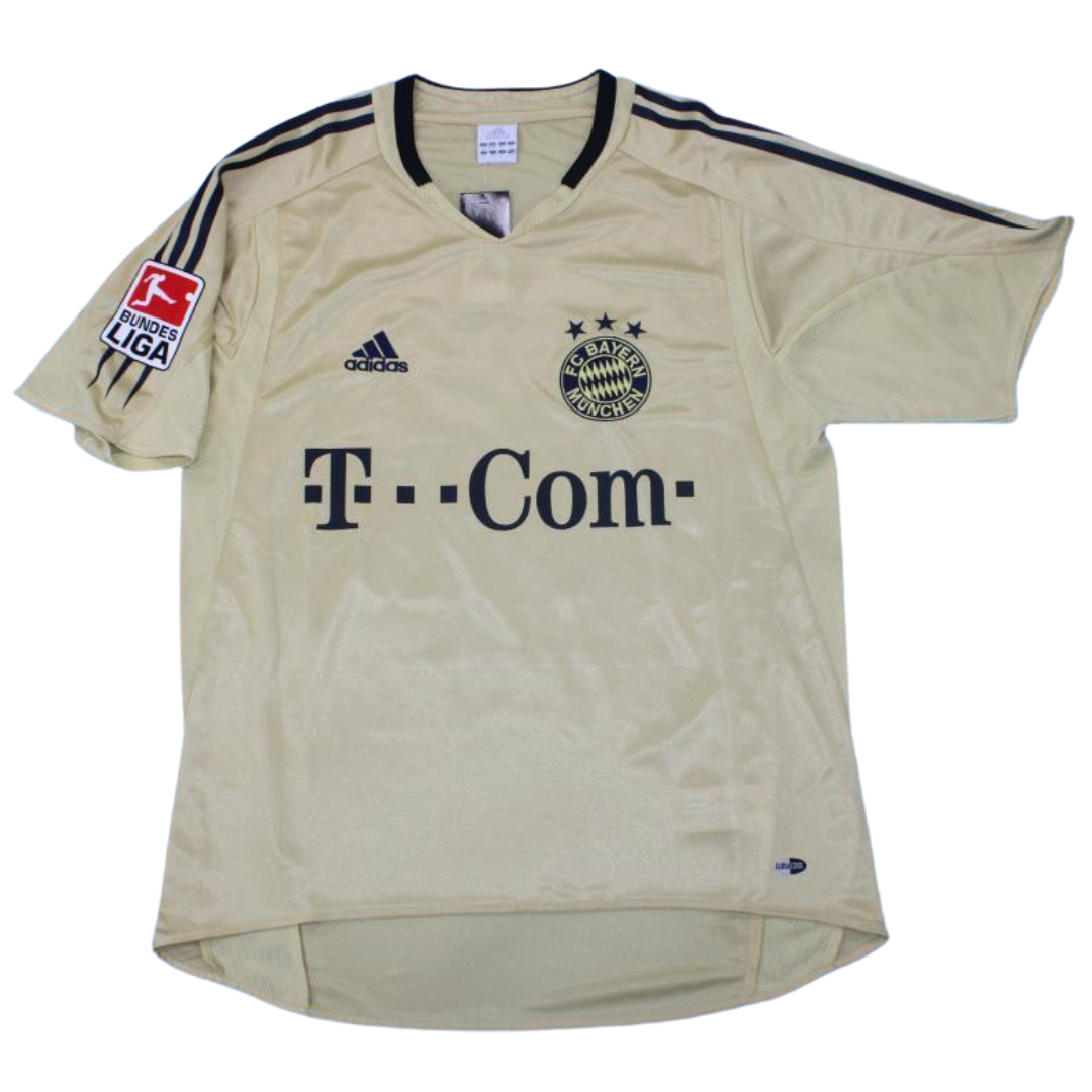 FC Bayern München Away Gold 04/05 "Deisler" N°26