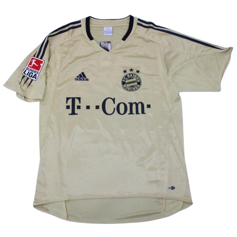 FC Bayern München Away Gold 04/05 "Deisler" N°26