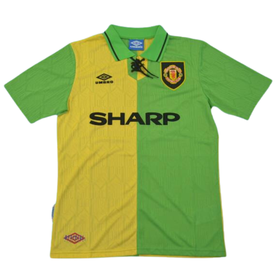 Manchester United Away  Green Yellow 92/94 "Cantona" Nº7