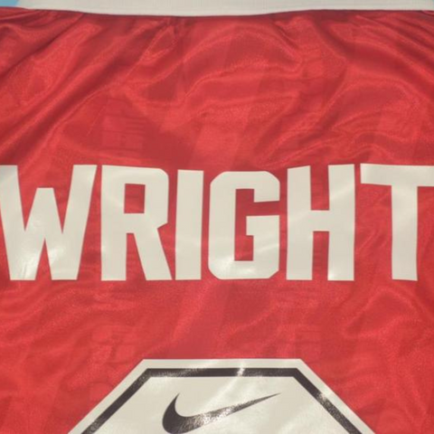 Arsenal Home 94/95 "Wright" Nº 8