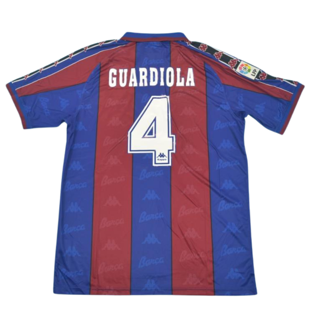 Barcelona Home 96/97 "Guardiola" Nº 4