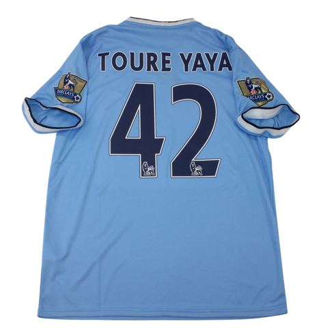 Manchester City Home 13/14 "Toure Yaya" Nº 42