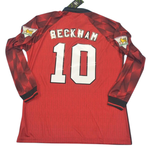 Manchester United Home Long Sleeve 96/98 "Beckham" Nº10