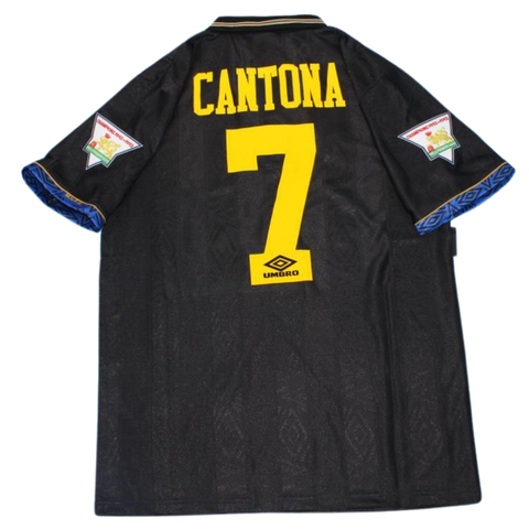 Manchester United Away Black 93/95 "Cantona" Nº 7