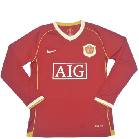 Manchester United Home Long Sleeve 06/07 "Ronaldo" Nº7