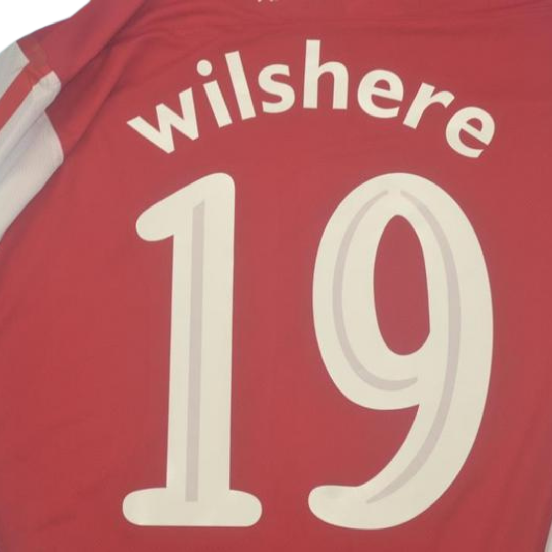 Arsenal Long Sleeve 125TH ANNIVERSARY 11/12 "Wilshere" Nº 19