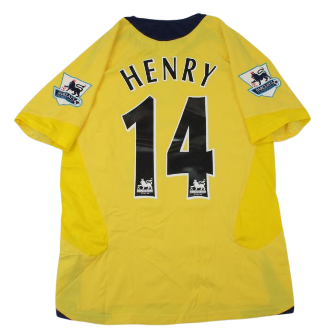 Arsenal Away Yellow 05/06 "Henry" Nº 14