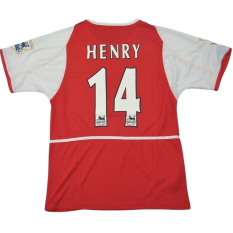 Arsenal Home 02/04 "Henry" Nº14