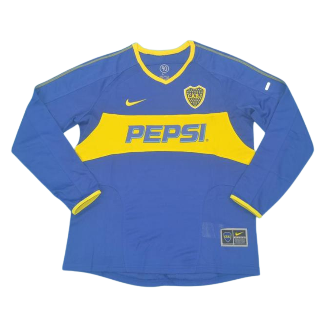 Boca Juniors Home Long Sleeve 03/04 "Tevez" N°9