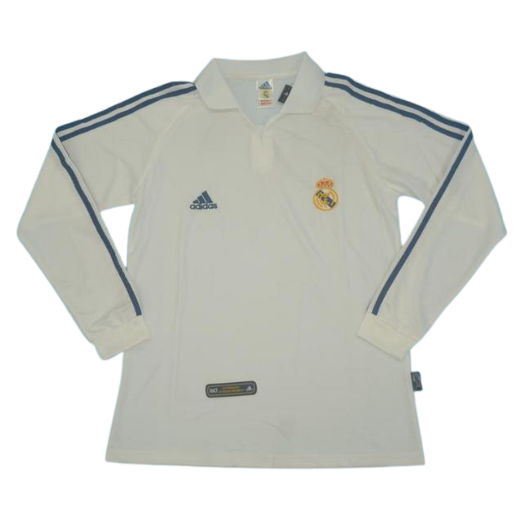 Real Madrid Home Long Sleeve Intercontinental Cup 2002