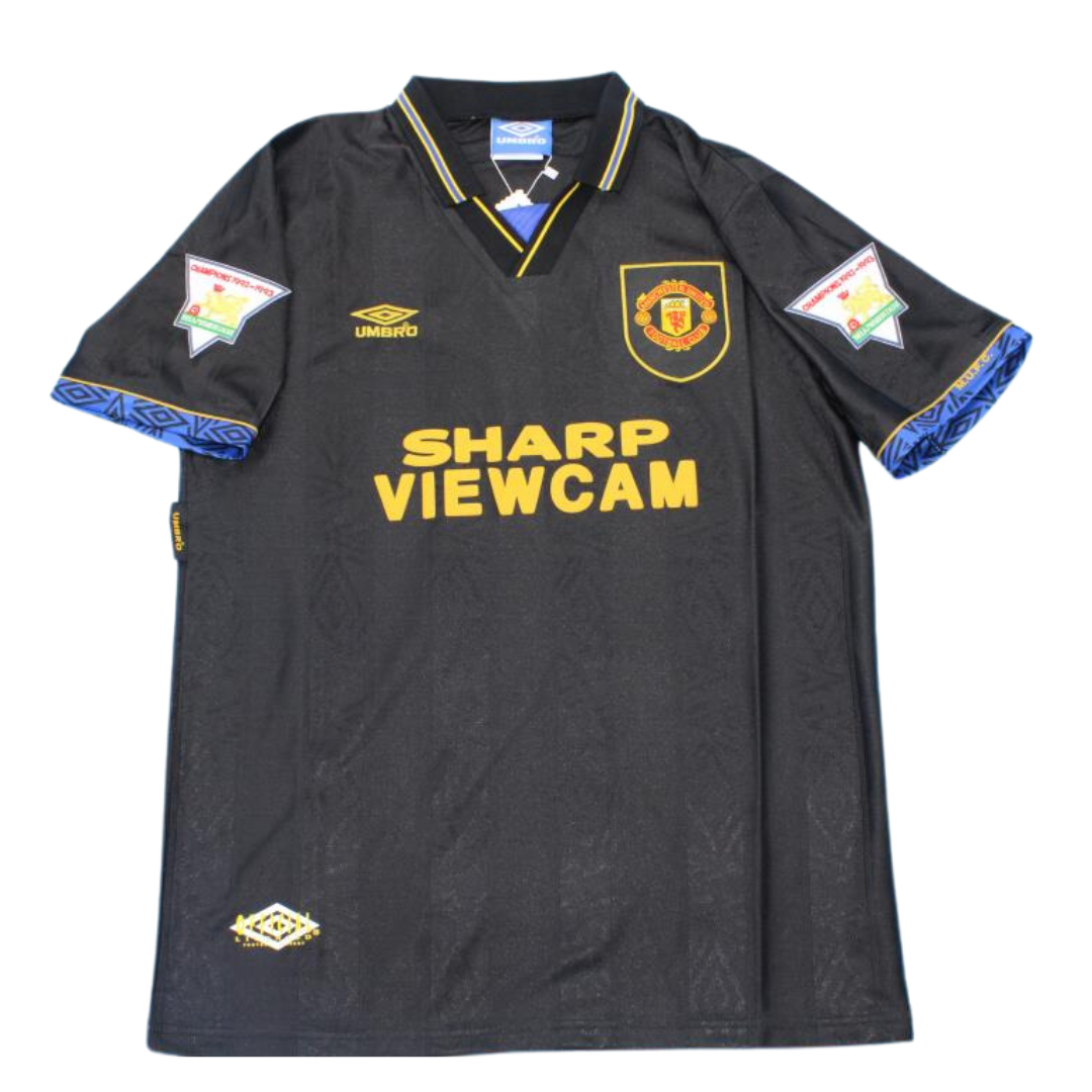 Manchester United Black Away 93/95 "Cantona" Nº7