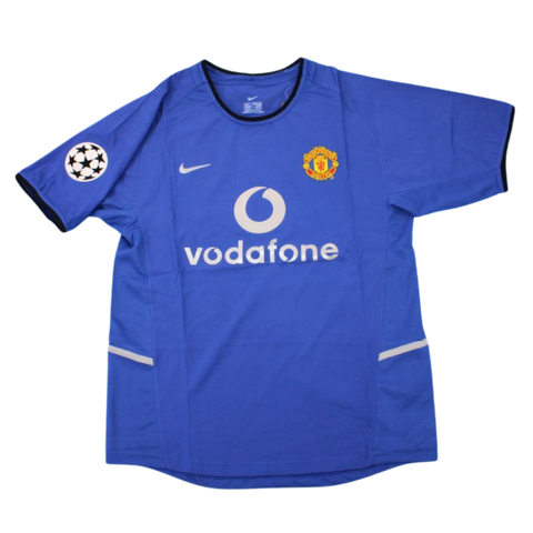 Manchester United Away Blue 02/03 "Ferdinand" Nº 5