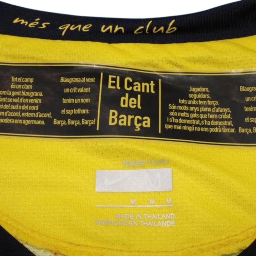 Barcelona Away Yellow 08/09