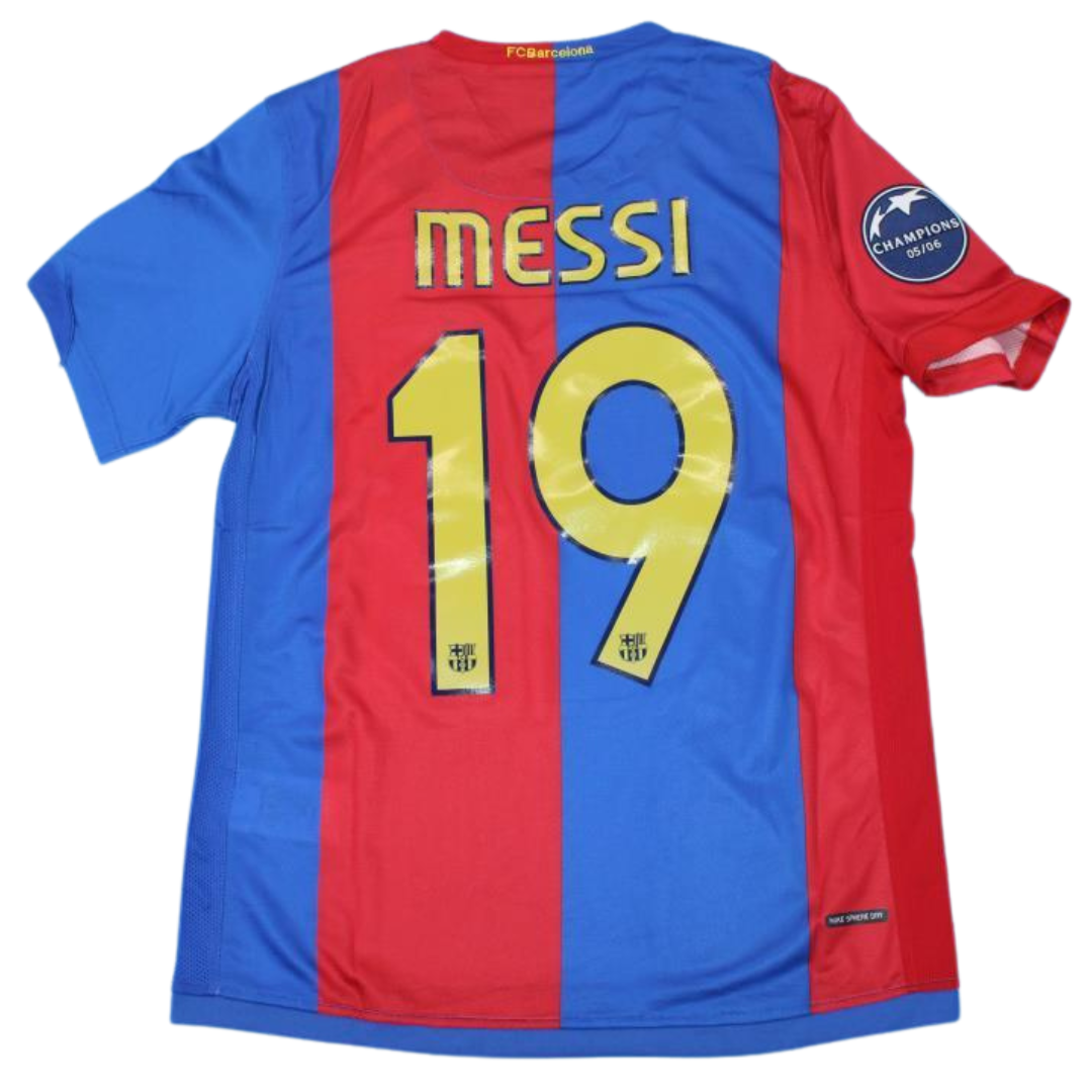 Barcelona Home 06/07 "Messi" Nº 19