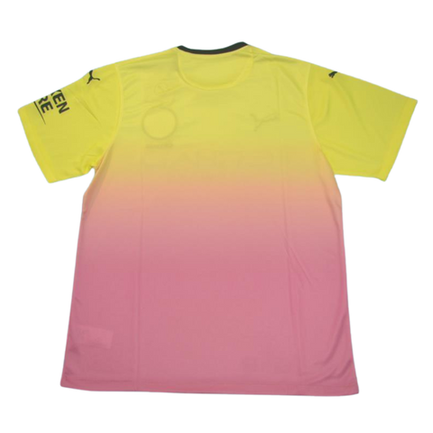 Manchester City Away Pink Yellow 19/20