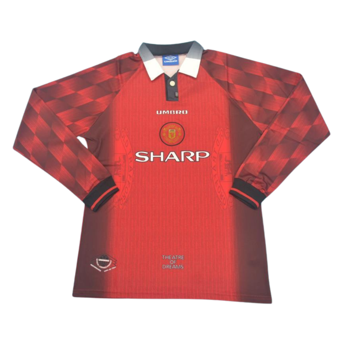 Manchester United Home Long Sleeve 96/98