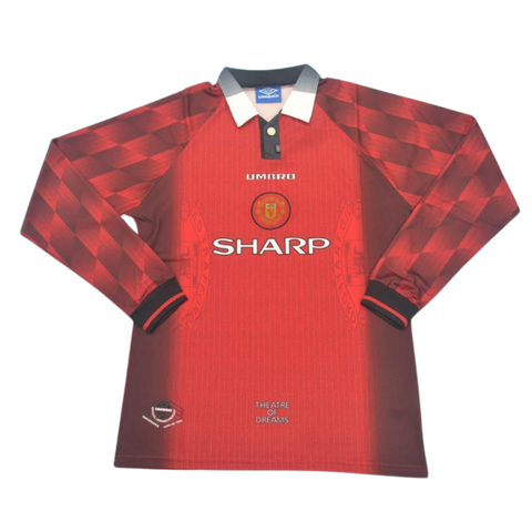 Manchester United Home Long Sleeve 96/98