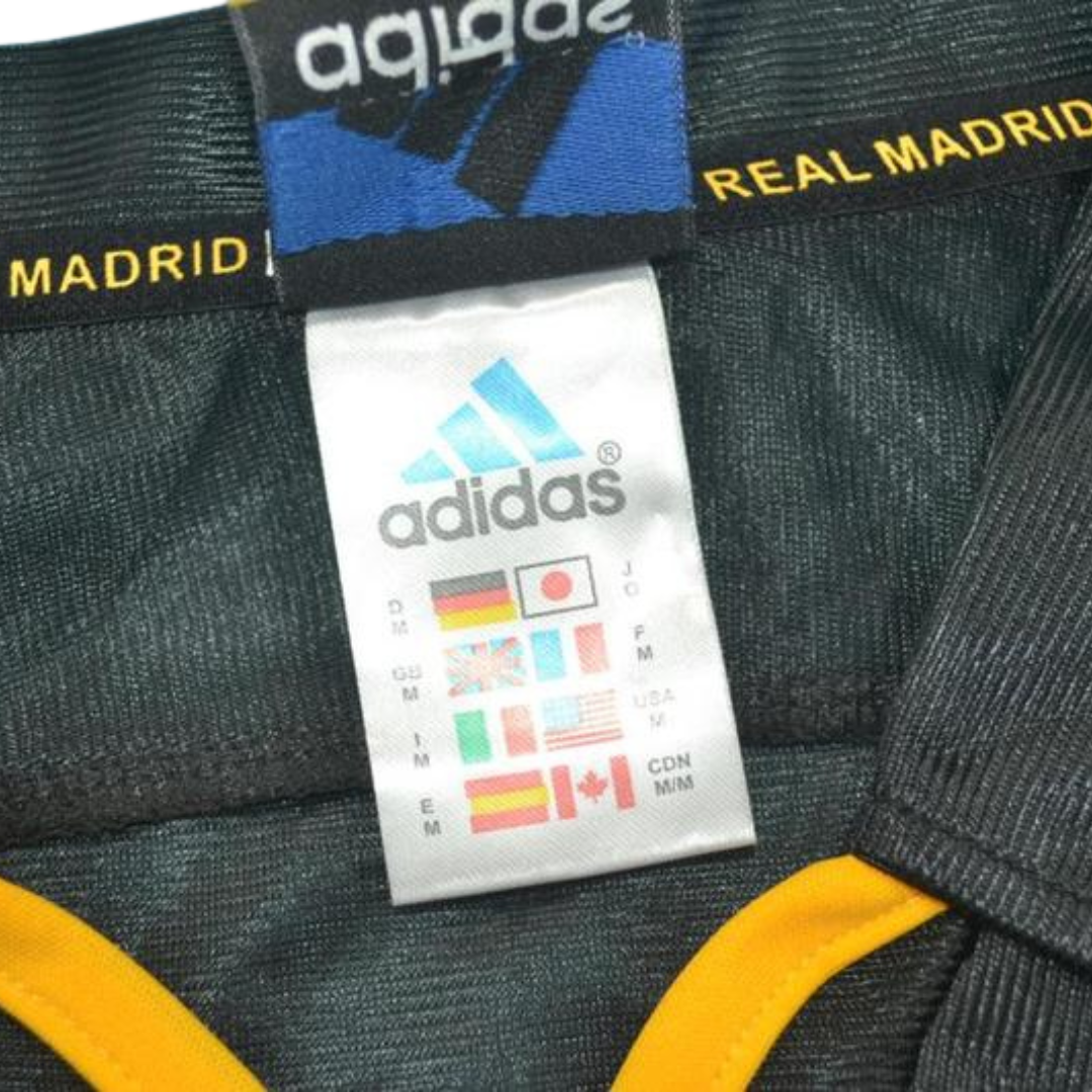 Real Madrid Away Black 99/00 "Raul" Nº 7