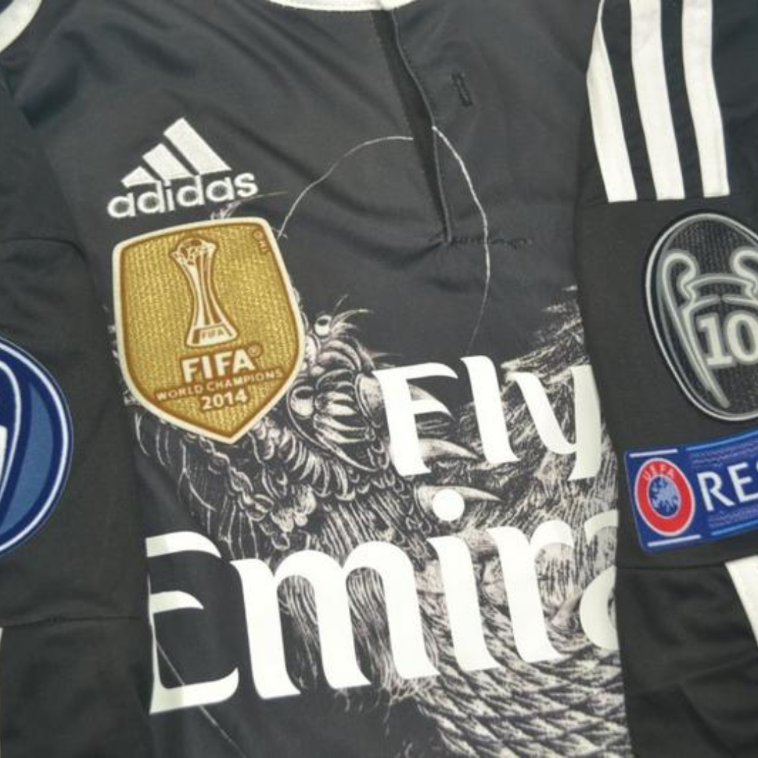 Real Madrid Third Black Long Sleeve 14/15