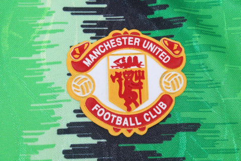 Manchester United Black Green GK Long Sleeve 90/92