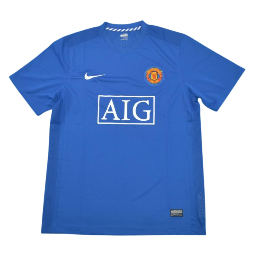 Manchester United Away Blue 08/09