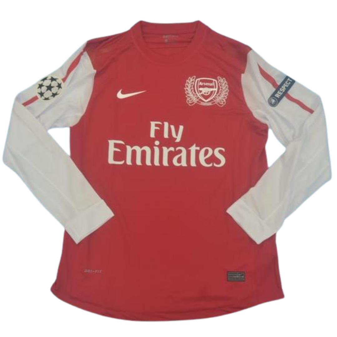 Arsenal Long Sleeve 125TH ANNIVERSARY 11/12 "Wilshere" Nº 19