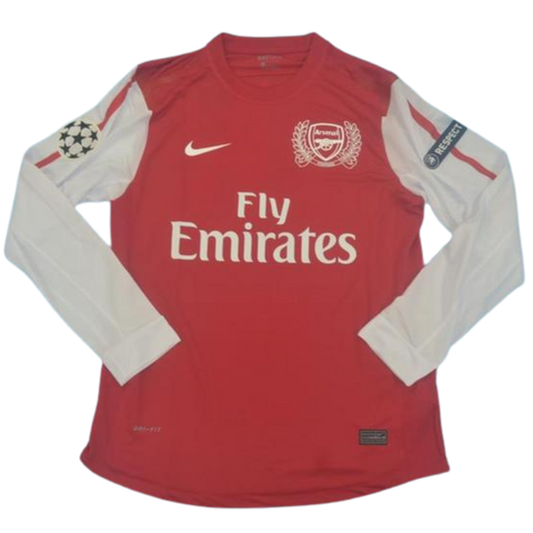 Arsenal Long Sleeve 125TH ANNIVERSARY 11/12 "Wilshere" Nº 19