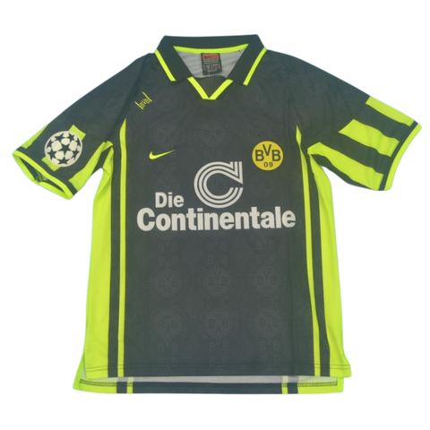 Borussia Dortmund Away Black UCL Version 96/97 "Riedle" N°13