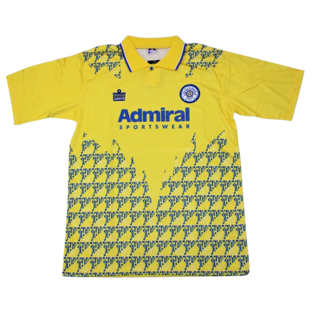 Leeds Away Yellow 92/93