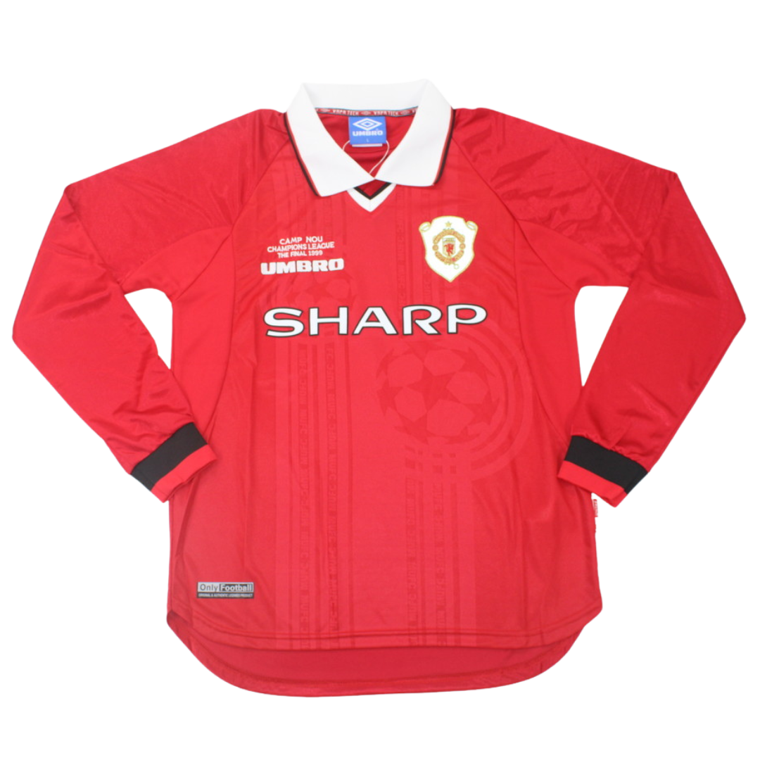 Manchester United UCL Final Long Sleeve 99 "Beckham" Nº 7