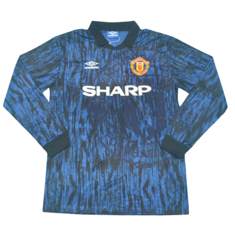 Manchester United Away Blue Long Sleeve 92/93 "Giggs" Nº 11